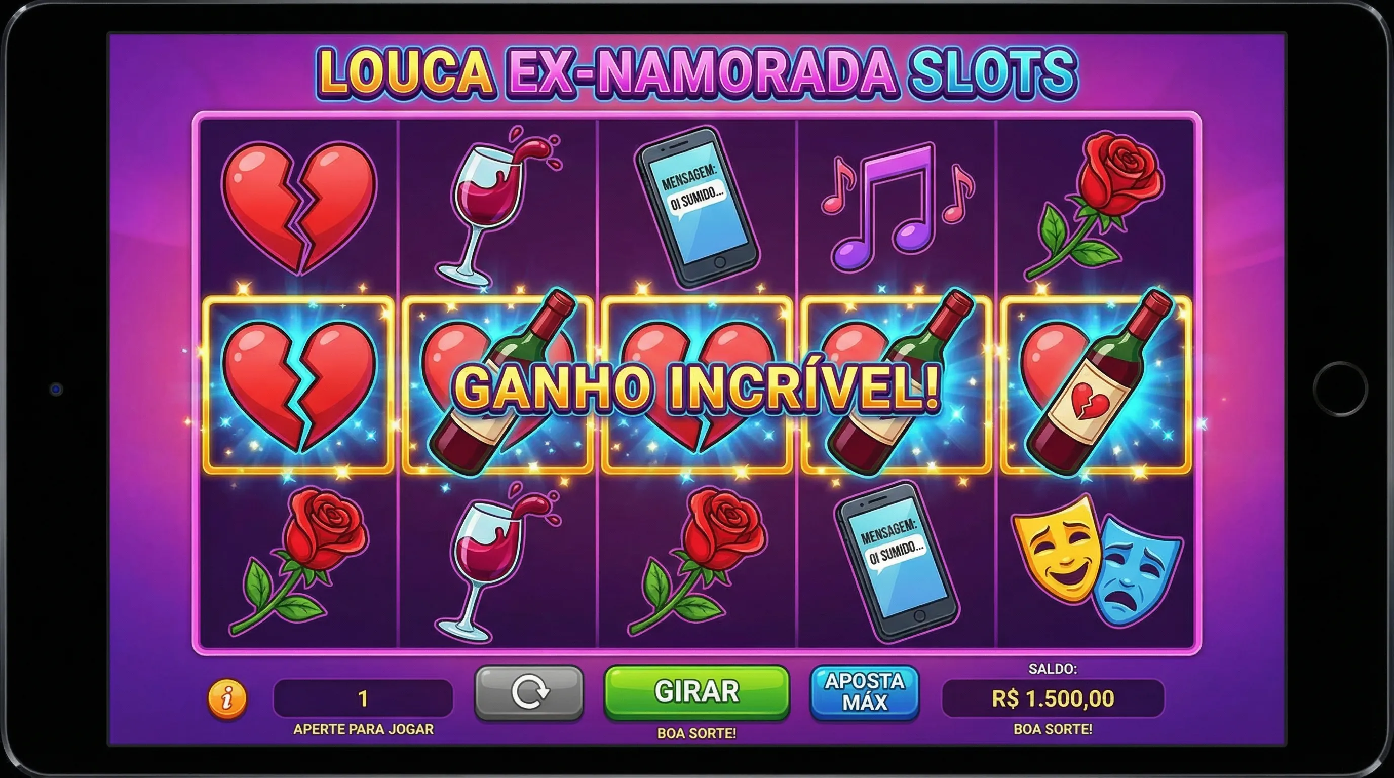 Slots temáticos com tema romântico no 755bet